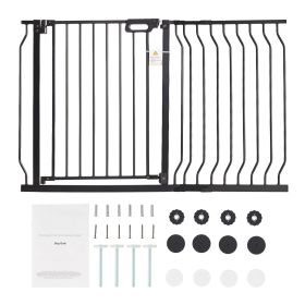 Baby Gate, 29.5"-46.4" Extra Wide, 30" High, Dog Gate for Stairs Doorways and House