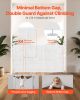 Retractable Baby Gate, 34 inch Tall, Extends up to 55 inch Wide, Retractable Gate for Kids or Pets, Mesh Material, Easy to Install for Indoor Stairs