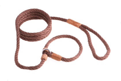 Nylon Slip Leash With 2 Stoppers (6ft  x 5/16in or 8mm) (size: 6ft  x 5/16in or 8mm)