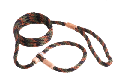 Nylon Slip Leash With 2 Stoppers (6ft  x 5/16in or 8mm) (size: 6ft  x 5/16in or 8mm)