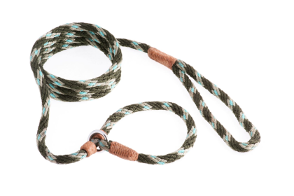 Nylon Slip Leash With 2 Stoppers (6ft  x 5/16in or 8mm) (size: 6ft  x 5/16in or 8mm)