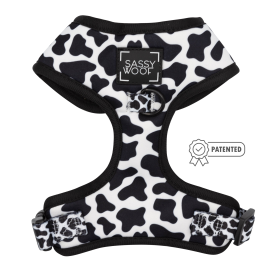 Adjustable Harness (Color: Got Milk, size: medium)