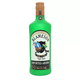 Silly Squeaker Liquor Bottle (Color: Green, size: One size)