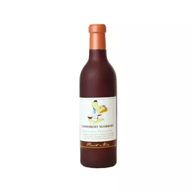 Silly Squeaker Wine Bottle (Color: Green, size: One size)