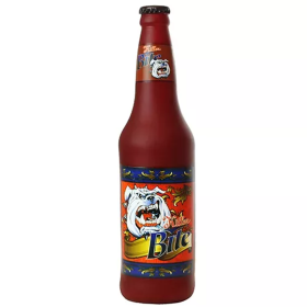 Silly Squeaker Beer Bottle (Color: Brown, size: One size)