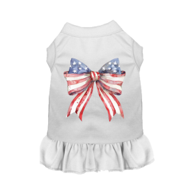 The Star-Spangled Bow Couture Dog Dress (size: S)