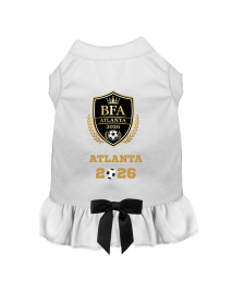 The Atlanta Heiress Dog Dress 2026 Edition (Color: White, size: XL)