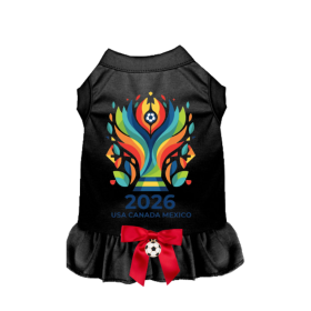 The Victory Cup Dog Dress 2026 Edition (Color: Black, size: M)