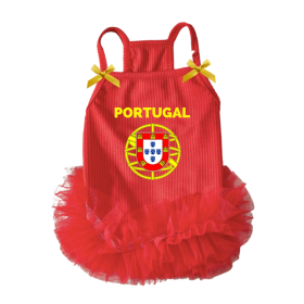 The Lusitana Luxe Tutu Dog Dress (size: L)