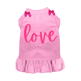 Love Toujours Dog Dress / Shirt (Color: Black, size: large-l)