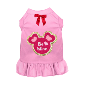 Mon Amour Mouse Dog Dress / Shirt (Color: pink-1, size: 2XL)