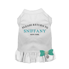 Return to Sniffany(TM) Dog Dress & Dog Shirt (Color: Cream, size: S)