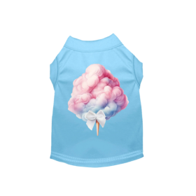 Cotton Candy Dream Tee (Color: Sky Blue, size: 2XL)
