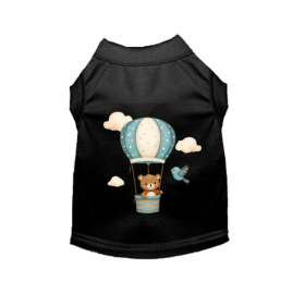 Up, Up & Away Balloon Adventure Tee (Color: Blue, size: L)