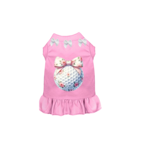 Rose Garden Golf Dress (Color: White, size: S)