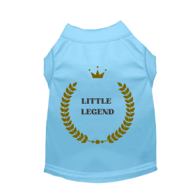 Little Legend Laurel Tee (Color: Blue, size: large)