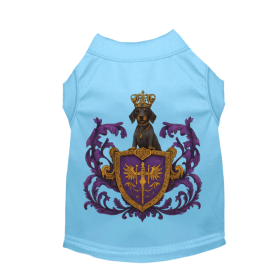House of Royal Hound Heritage Tee (Color: Blue, size: XS)