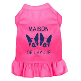 Maison De L' Amour (Color: Hot Pink, size: X Large)