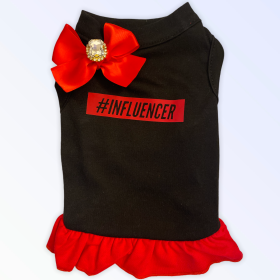 #INFLUENCER- R/B (Color: Red and Black, size: large)
