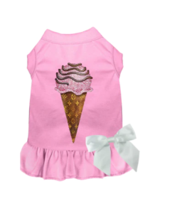 My Favorite Chewy Vuitton Ice Cream Dress (Color: pink, size: X Large)
