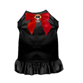 Acrylic Brooch So Vogue Dress (Color: Black, size: large)