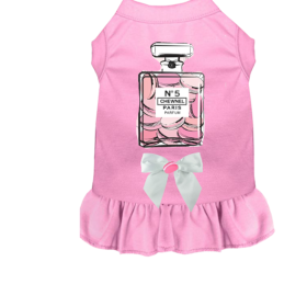 My Favorite Treats Dog Dress (Color: pink, size: small)
