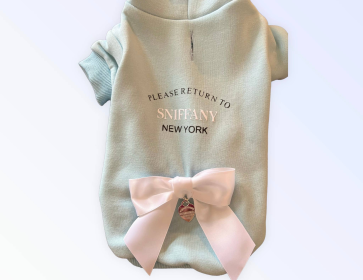Return to Sniffany Hoodie (Color: Blue, size: medium)