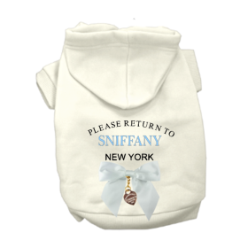 Return to Sniffany Hoodie (Color: Cream, size: 2X Large)