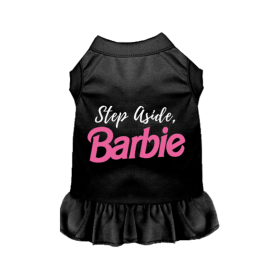 Step Aside, Barbie (Color: Black, size: large)