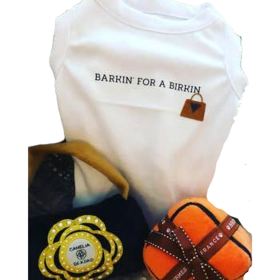 Barkin for a Birkin Tee (size: small)