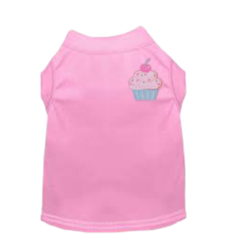 Everyday Cupcake Top/Dress (Color: pink, size: large)