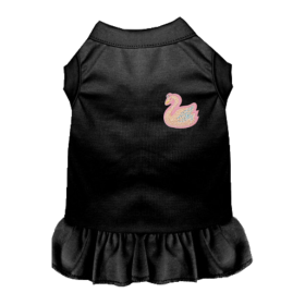 Everyday Swan Top/Dress (Color: Black, size: medium)