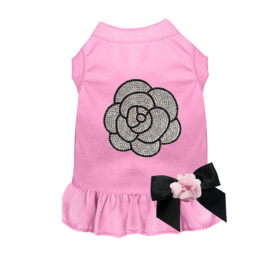 Floral Camellia Rose Dress (size: large)