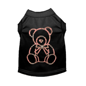 Furberry Bear Tee (Color: Black, size: X Large)