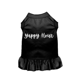 Happy Yappy Hour Matching Dog Dress or Tee (size: 2X Large)