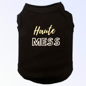 Haute Mess (Color: Black, size: large)