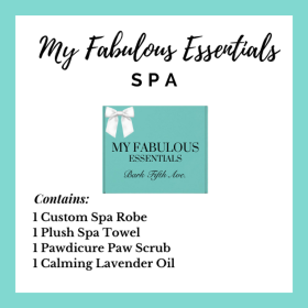 My Fabulous Essentials Box- SPA (size: M- 15-30lbs)