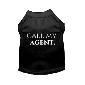 Call My Agent (Color: Black, size: medium)