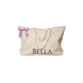 Customizable Canvas Tote (Color: Black)