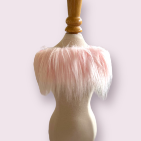 Furry Neck Collar Wrap (size: large)
