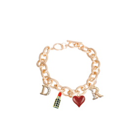 Diorable Lipstick Charm Collar (size: 12)
