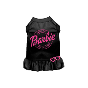 Come On Barbie Party Dog Dress (Color: White, size: M)