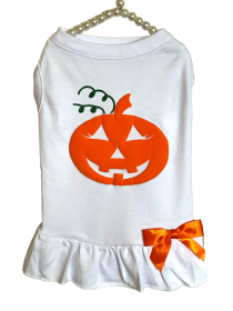 Puffed Pumpkin Dog Outfit (size: L)