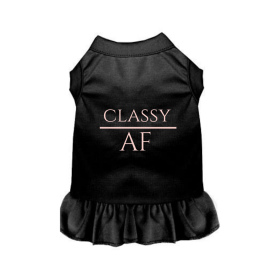Classy AF (Color: Black, size: X Large)
