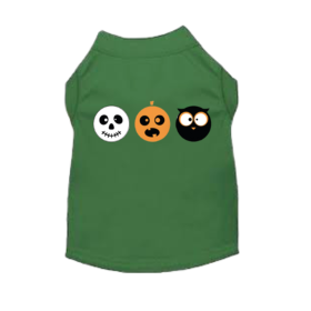 Boo Crew Faces Graphic Dog Tee (size: XL)