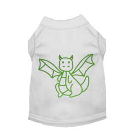 Cute Little Dragon- Dog Shirt (size: large)