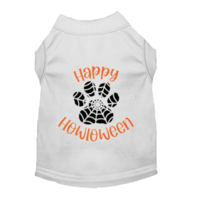 Happy Howloween Paw Print Tee (size: XL)