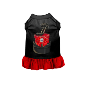 Stilleto Bow- Dog Dress (size: 2XL)