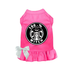 StarBarks Witch Dog Dress (size: S)