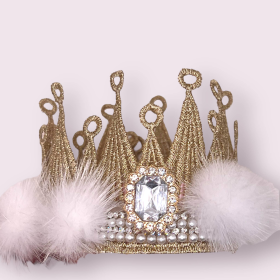 Snowy Winter Wonderland Crown (size: large)